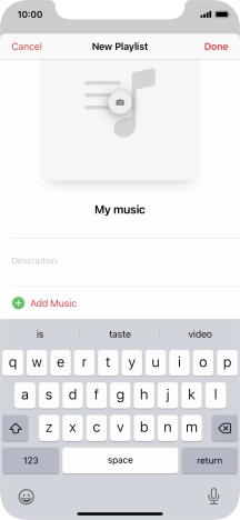 Press Add Music.