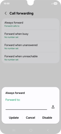 Press Disable.