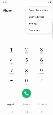 Press Settings.
