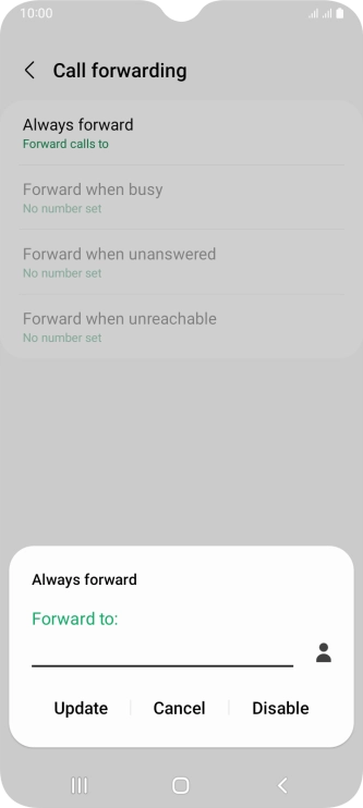 Press Disable.