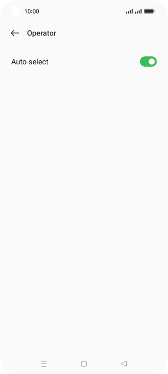Press the indicator next to 'Auto-select'.