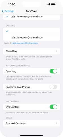 Press SharePlay.