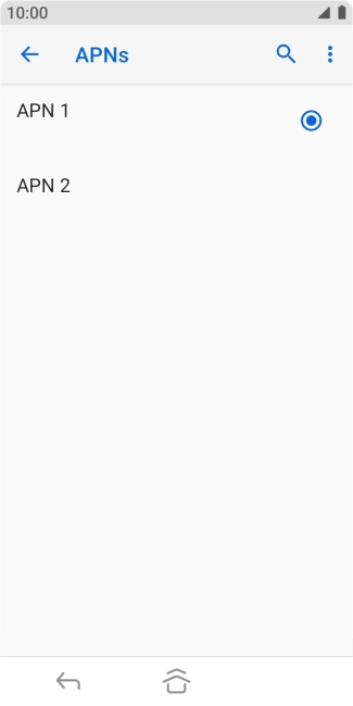 Press the Home key to return to the home screen. Press the Home key to return to the home screen.