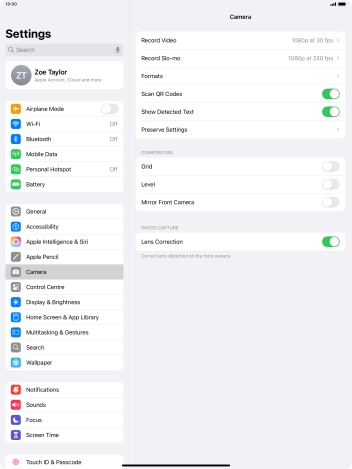 Slide your finger upwards starting from the bottom of the screen to return to the home screen.