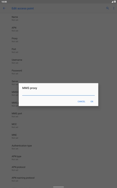 Key in 82.132.254.1 and press OK.