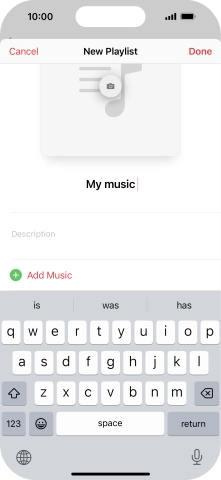 Press Add Music.
