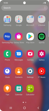 Press Samsung.