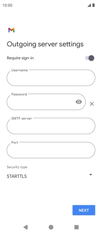 Press the indicator next to 'Require sign-in' to turn on the function.
