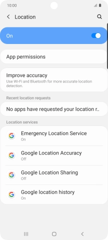 Press App permissions.
