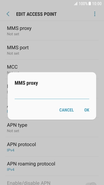 Key in 82.132.254.1 and press OK.