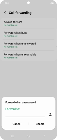 Key in 901 and press Enable.