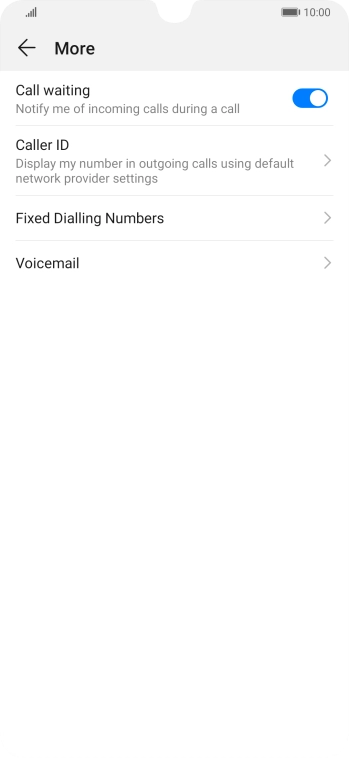 Press Caller ID.