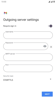 Press the indicator next to 'Require sign-in' to turn on the function.
