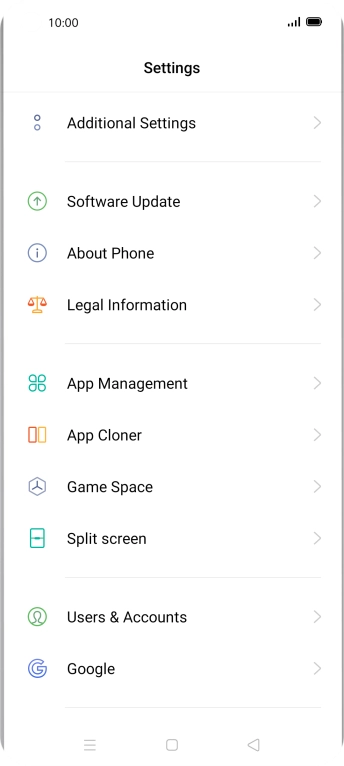 Press App Management.
