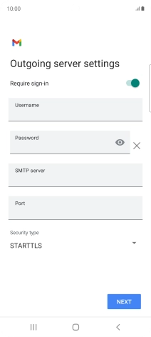 Press the indicator next to 'Require sign-in' to turn on the function.