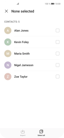 Press Select all.