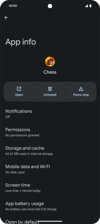 Press Storage and cache.