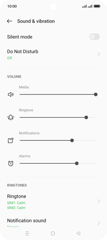 Press Ringtone.