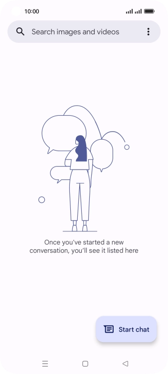 Press Start chat.