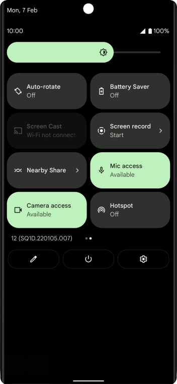 Press Battery Saver to turn on the function. Press Battery Saver to turn on the function.