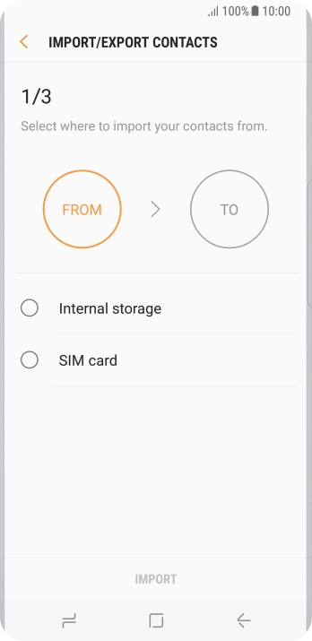 Press SIM card.