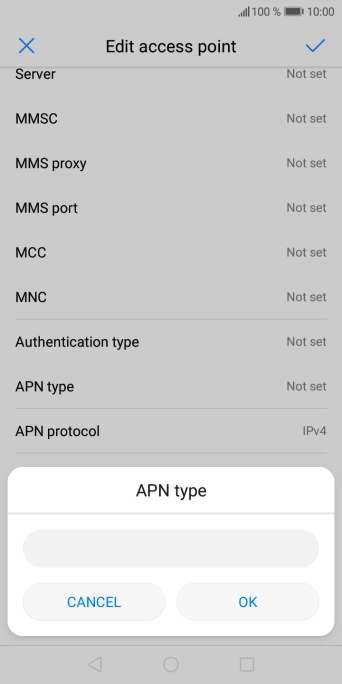 Key in mms and press OK. Key in mms and press OK.