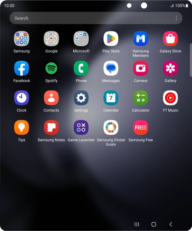 Press Play Store.