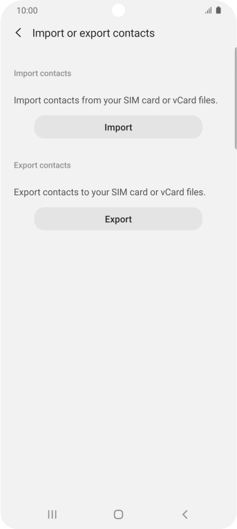 Press Import.