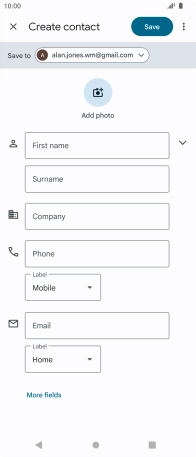 Press the drop down list next to 'Save to'.