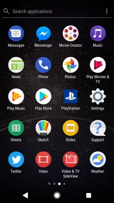 Press Play Store.