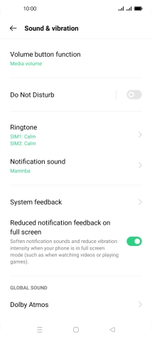 Press Ringtone.