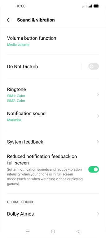 Press Ringtone.