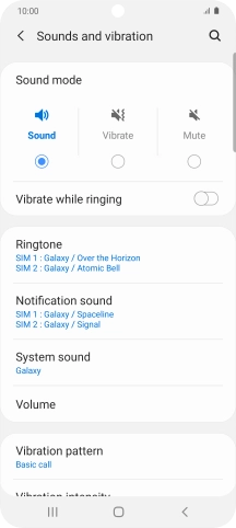 Press Ringtone.