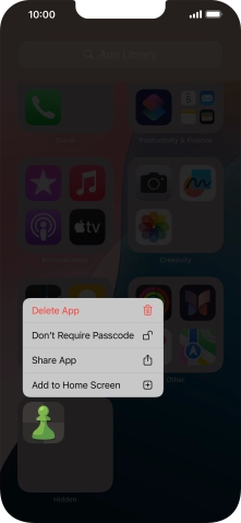 Press Don't Require Passcode.