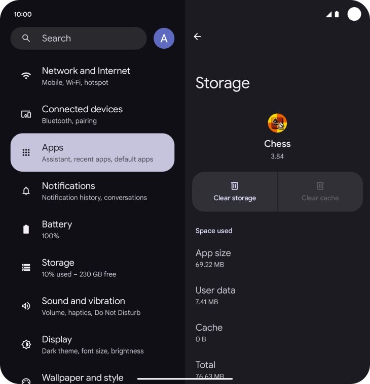 Slide your finger upwards starting from the bottom of the screen to return to the home screen.