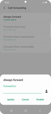 Press Disable.