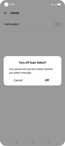 Press Off.