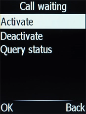 Select Activate to turn on the function.