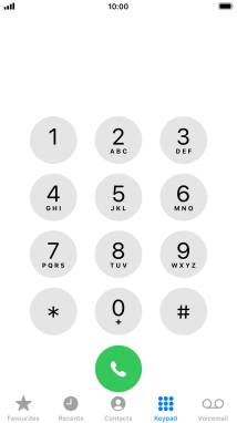 Press Keypad.