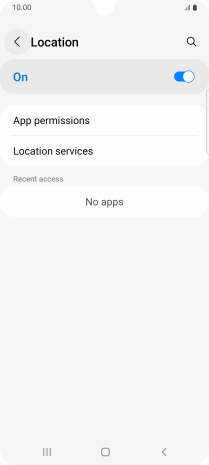 Press App permissions.