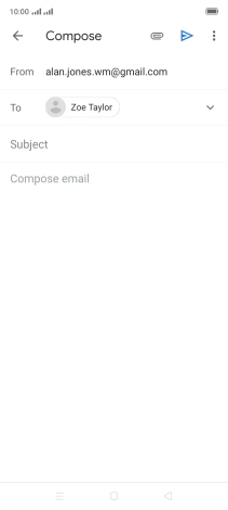 Press Subject and key in the required subject.