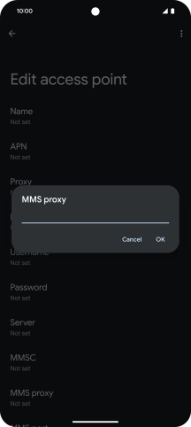 Key in 82.132.254.1 and press OK.