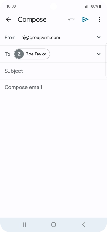 Press Subject and key in the required subject. Press Subject and key in the required subject.