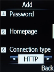 Select HTTP.