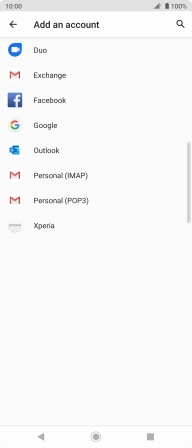 Press Google.