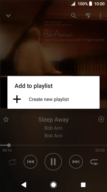Press Create new playlist.