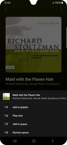 Press Add to playlist.