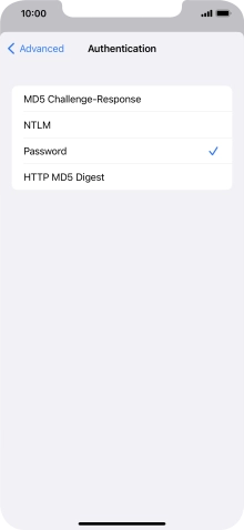 Press Password.
