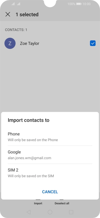 Press Phone.