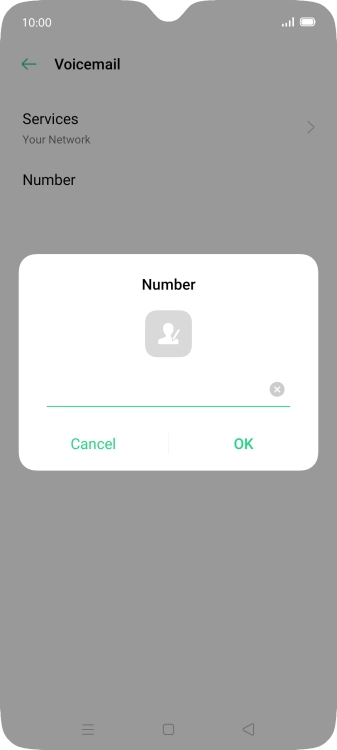 Key in 901 and press OK.
